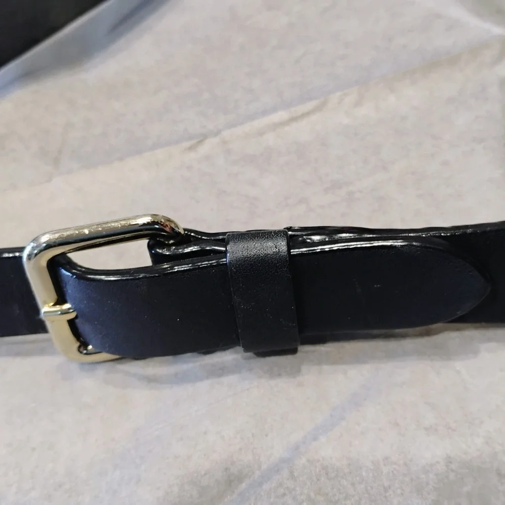 Kate Spade New York Black Leather Crossbody Shoulder Bag Designer Minimalistic